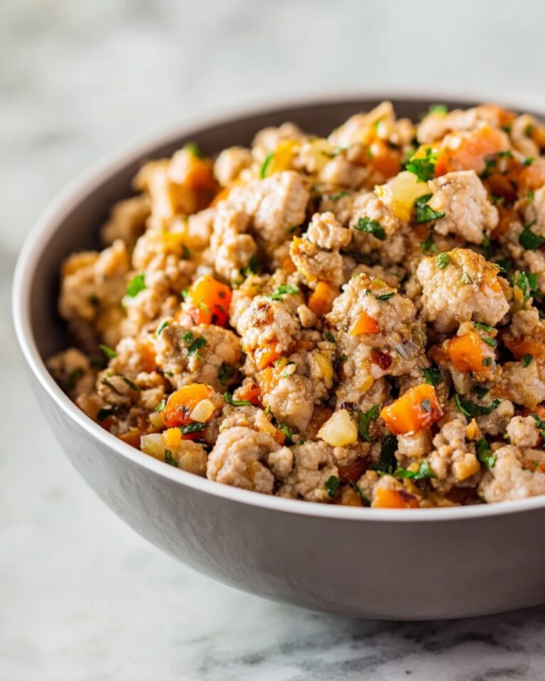 Homemade Dog Food with Brown Rice, Chicken, and Vegetables Recipe