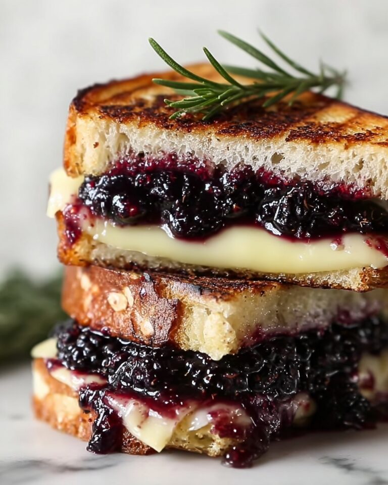 Blackberry Balsamic and Brie Grilled Cheese Recipe