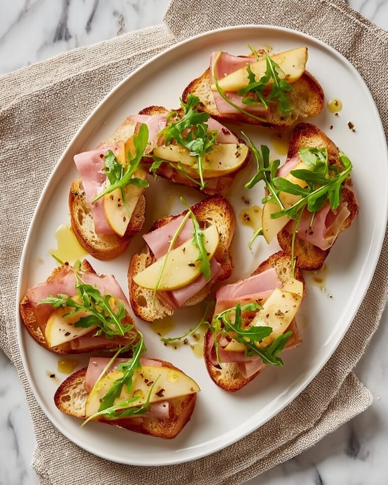 Apple & Brie Crostini with Hot Honey Recipe