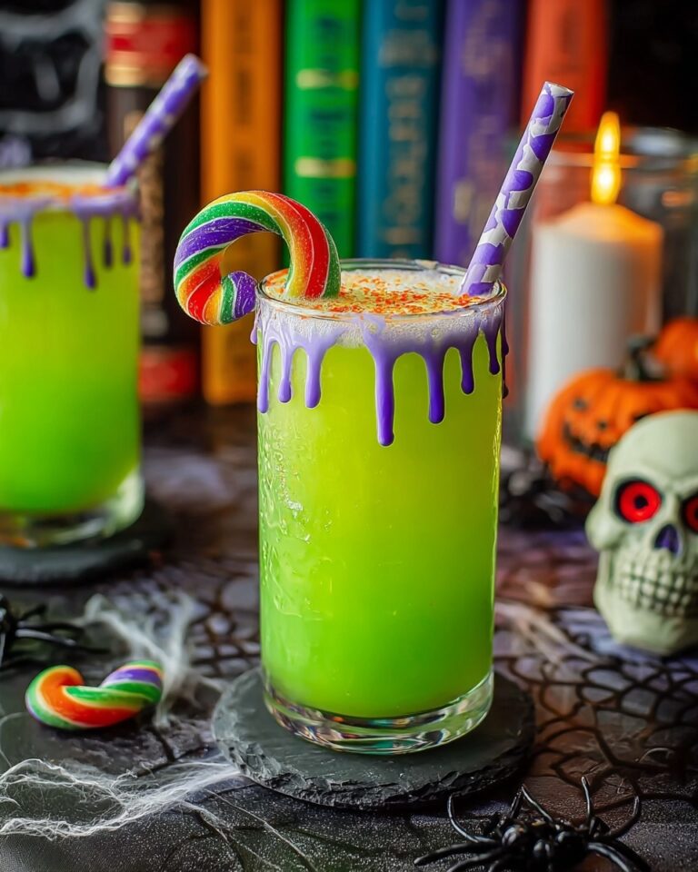 Goosebumps Green Halloween Punch Recipe