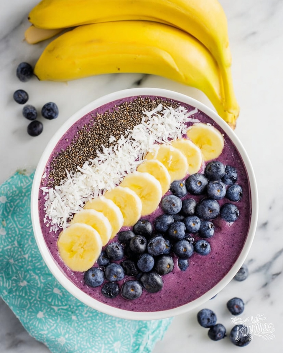 Blueberry Muffin Smoothie Bowl Recipe - Recipe Image