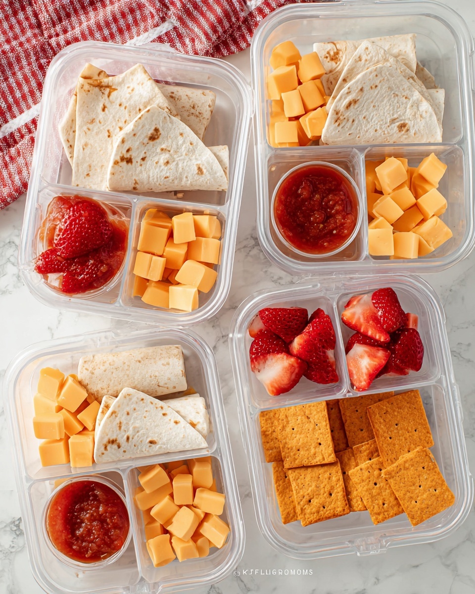 Easy Burrito Lunchbox Idea Recipe - Recipe Image