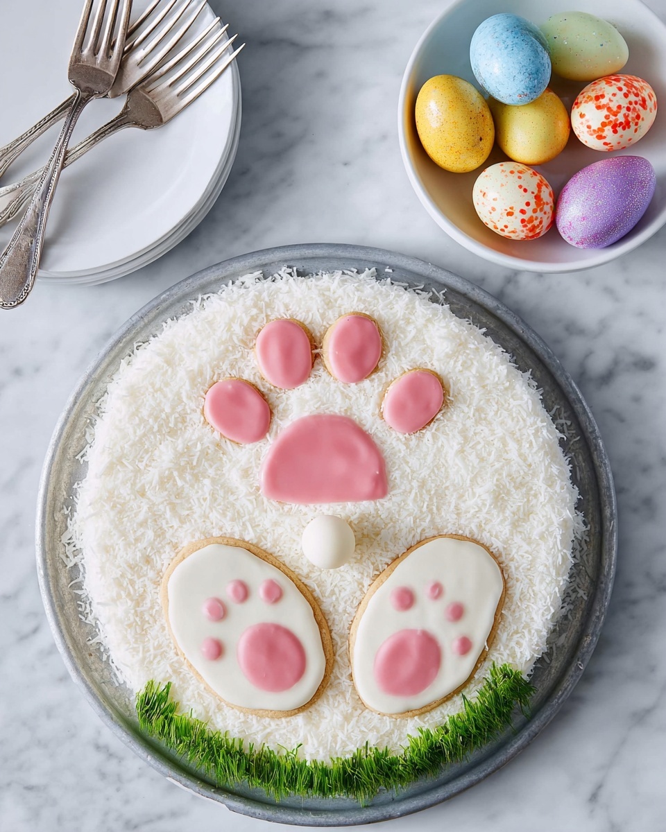 Bunny Butt Cookie Cake Recipe - Recipe Image