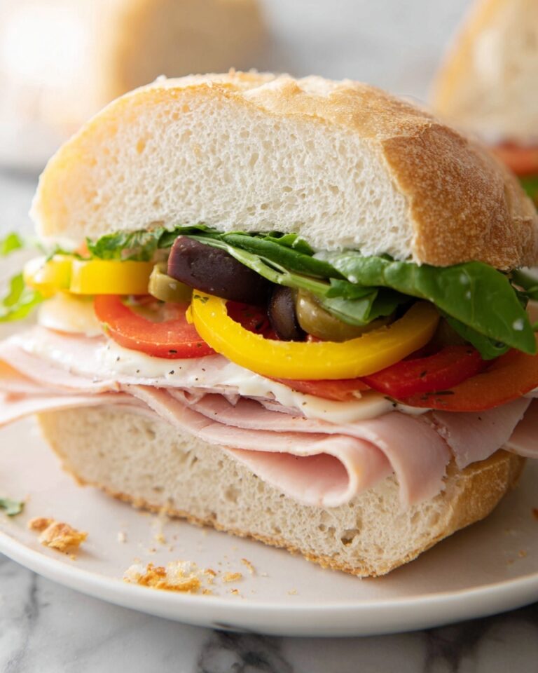 Bundt Pan Sub Sandwich Recipe