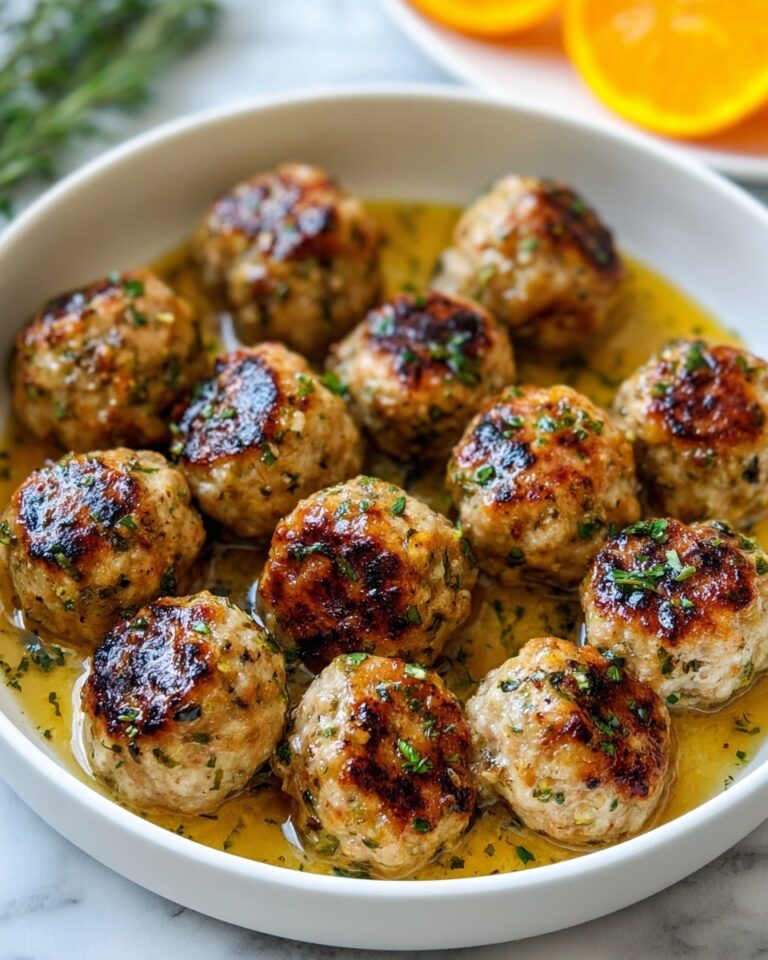 Easy One-Pot Turkey Meatballs with Fresh Herbs Recipe