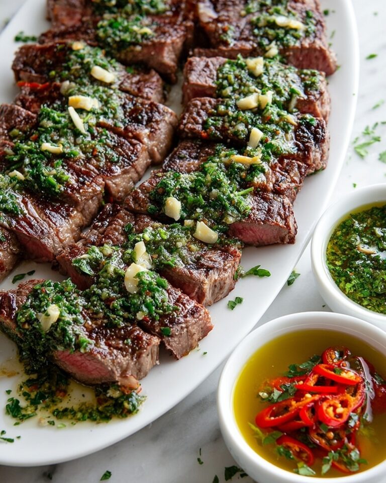 Flavor-Packed Skirt Steak with Chimicurri Sauce Recipe