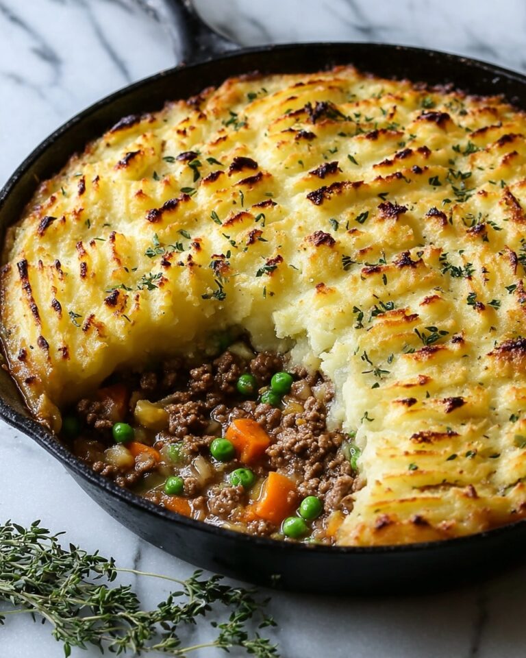 Easy One-Pot Cottage Pie: A Hearty Family Favorite Recipe