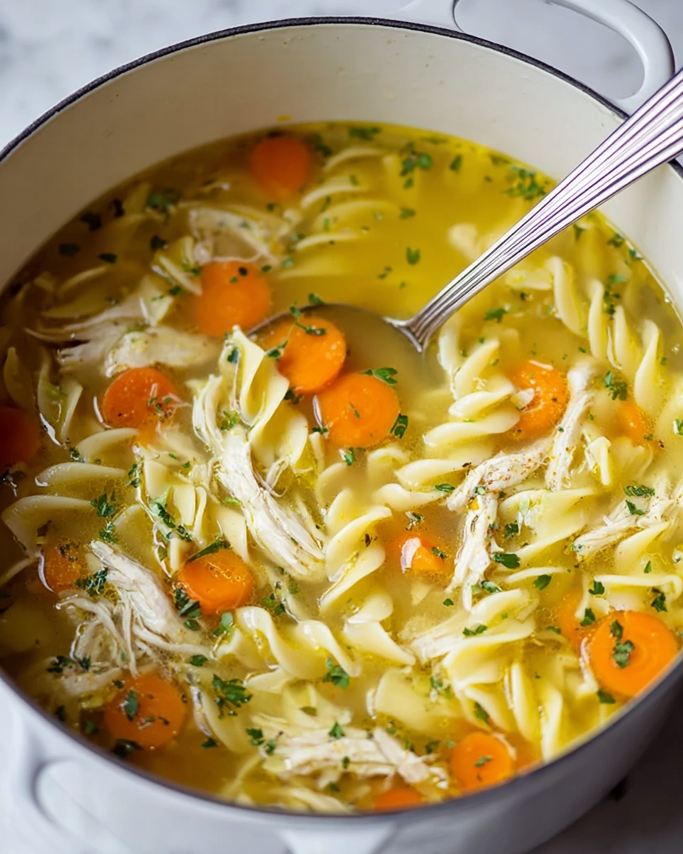 Classic Homemade Turkey Noodle Soup Recipe - Recipe Image