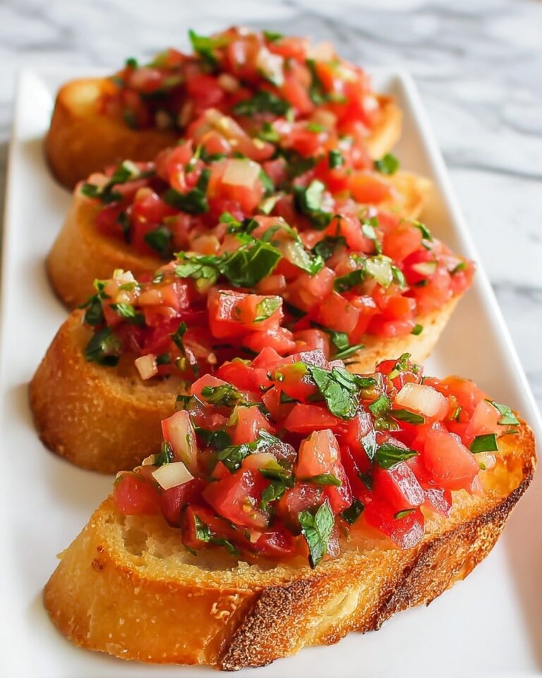 Classic Homemade Bruschetta Recipe