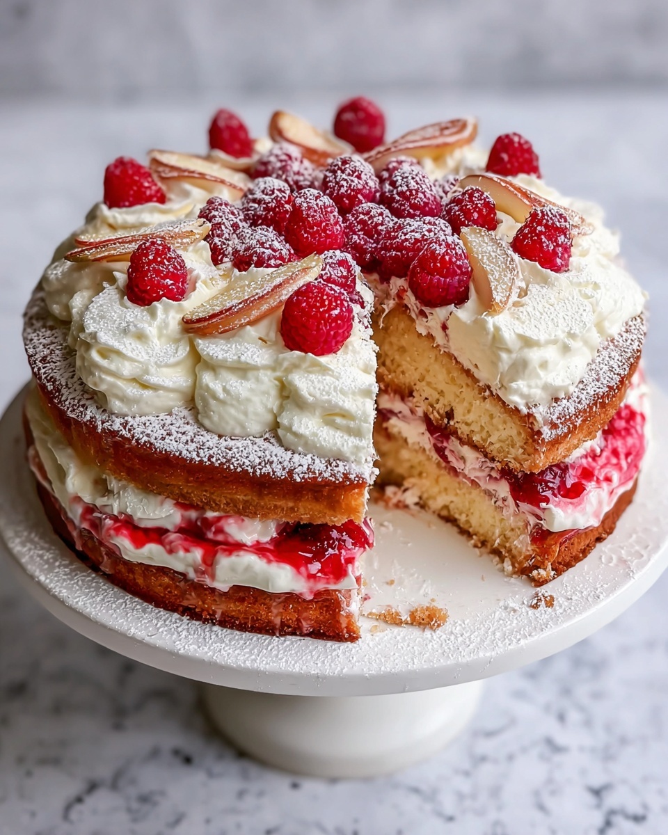 Classic Heavenly Celebration Cake Recipe - Recipe Image