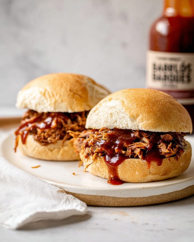 Instant Pot BBQ Chicken Sandwiches Recipe
