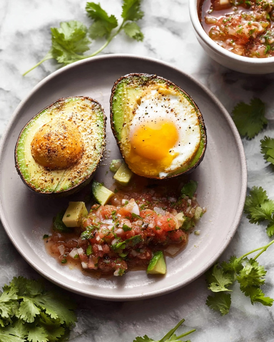 Huevos Rancheros Stuffed Avocados Recipe - Recipe Image