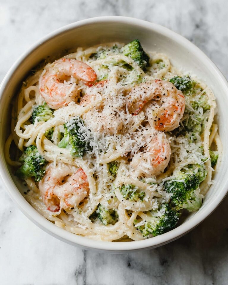 Creamy Shrimp and Broccoli Pasta Recipe