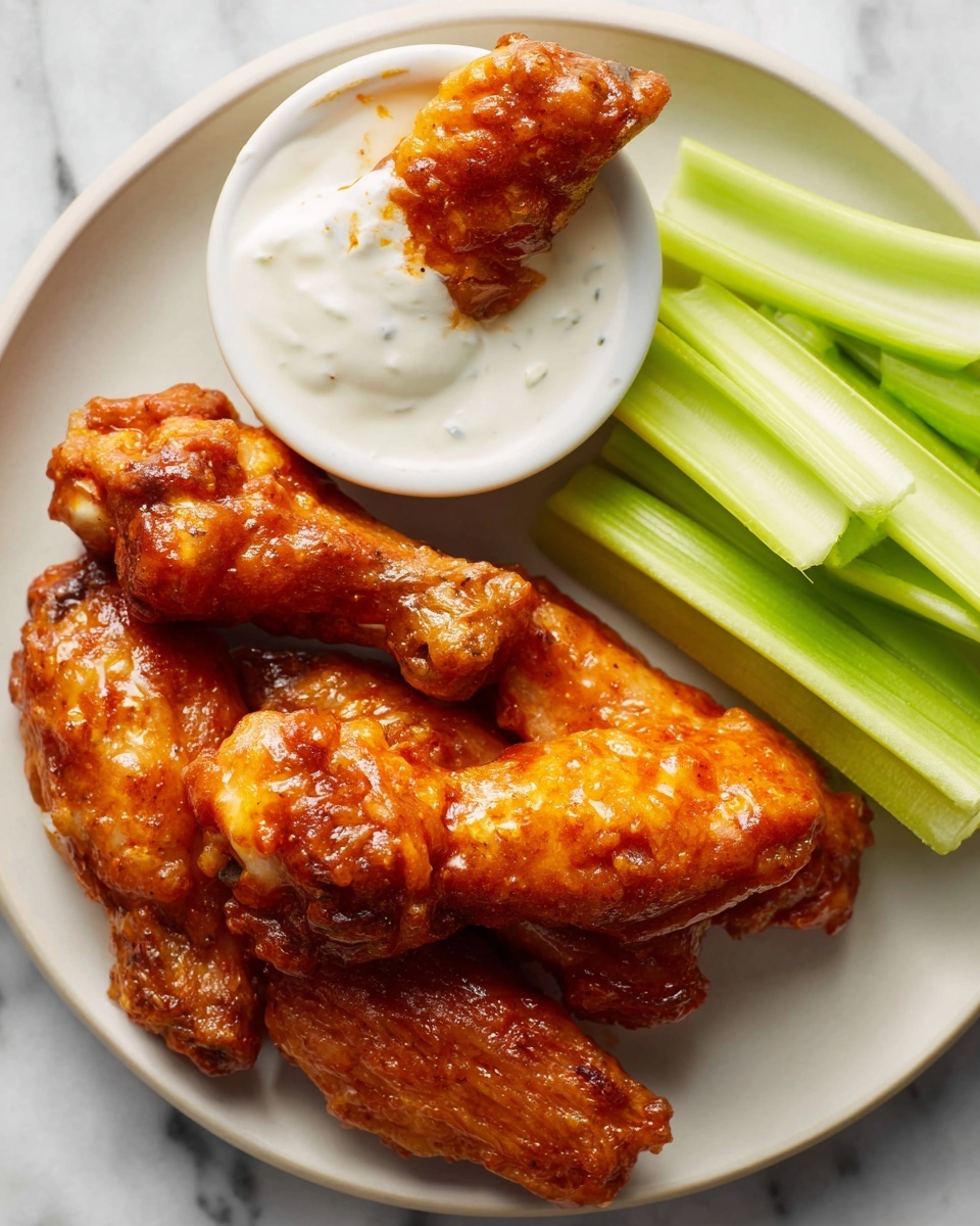 Air Fryer Buffalo Wings Recipe - Recipe Image