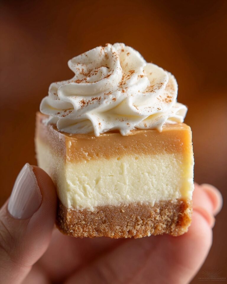 Mini Cheesecakes with Caramel Sauce Recipe