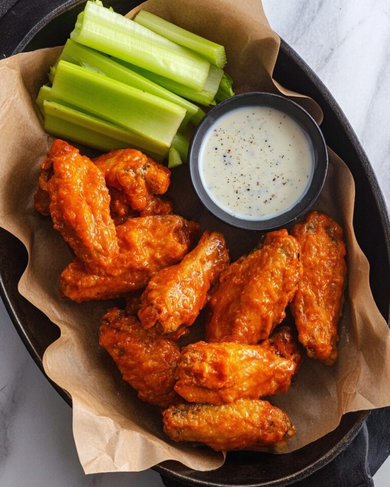 Crispy Buffalo Wings Recipe