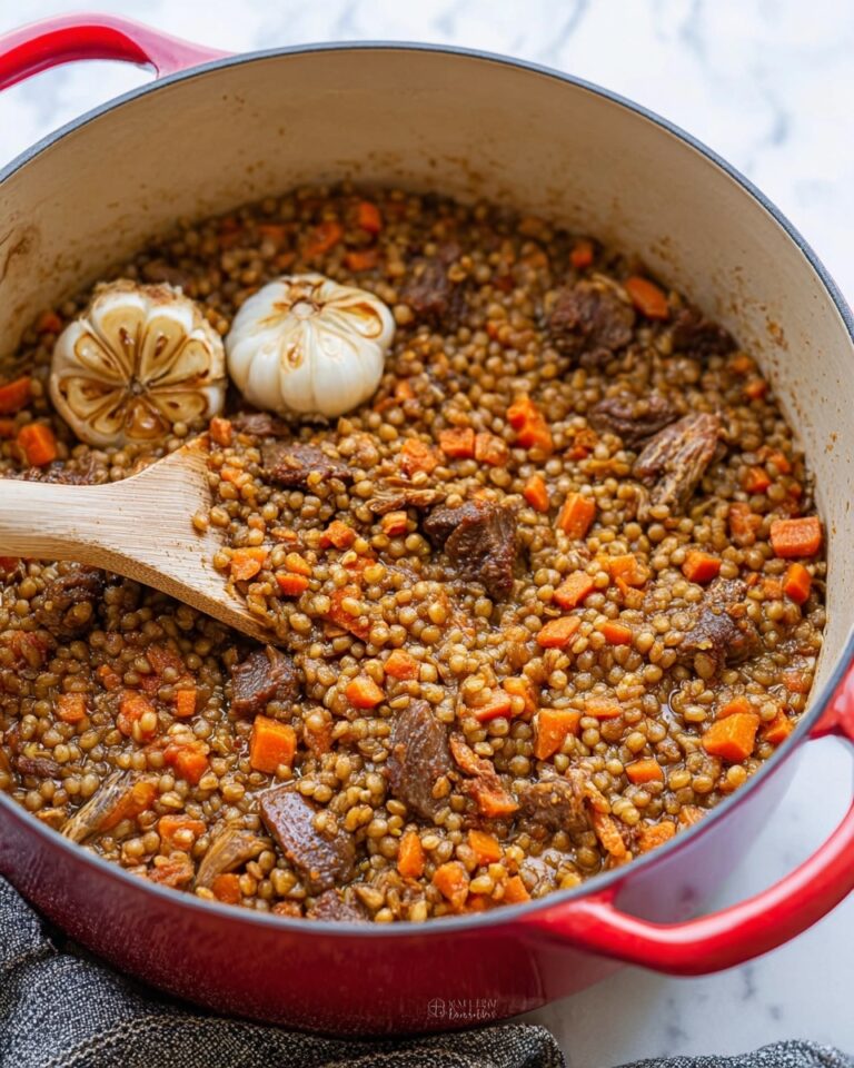 Buckwheat and Beef Pilaf (Plov) Recipe