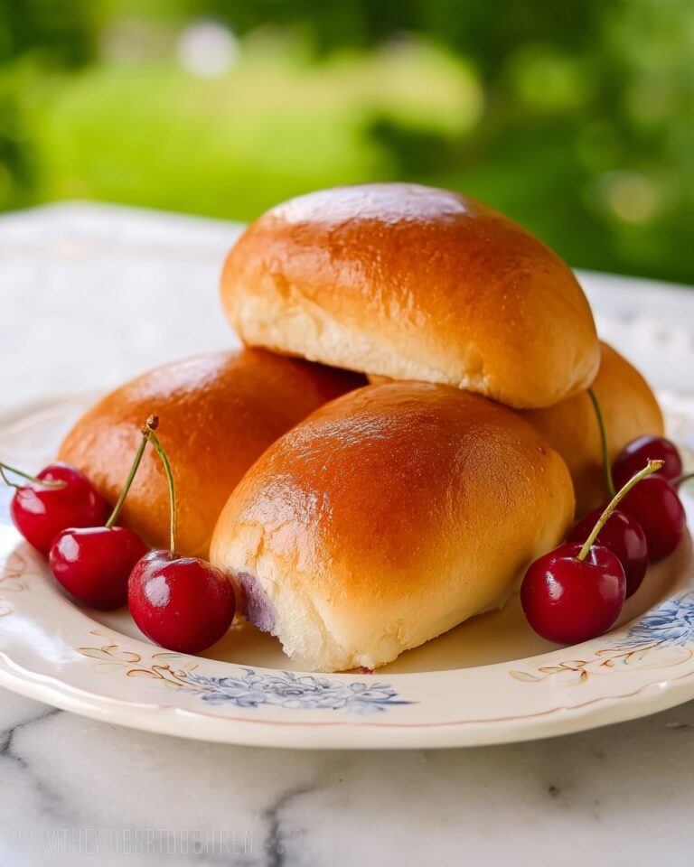 Buchty – Sweet Cherry Filled Buns Recipe