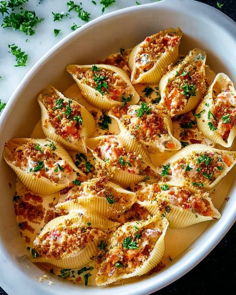 Seafood Stuffed Shells Recipe