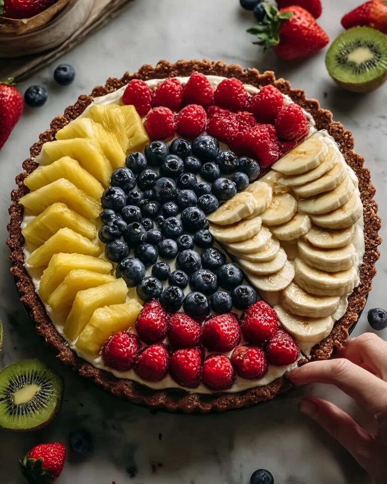 American Flag Fruit Pizza Recipe