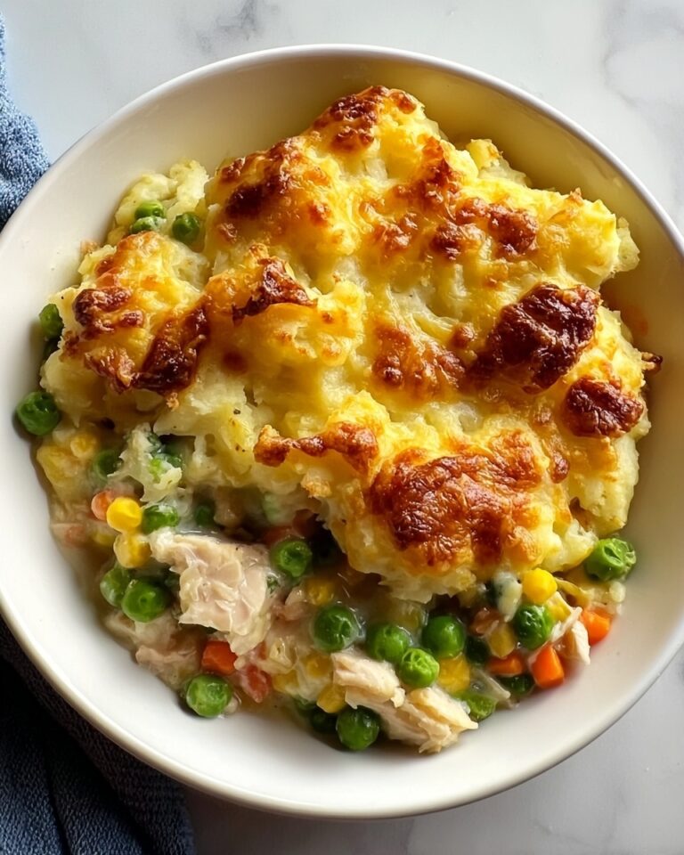 Chicken Cobbler Casserole Recipe