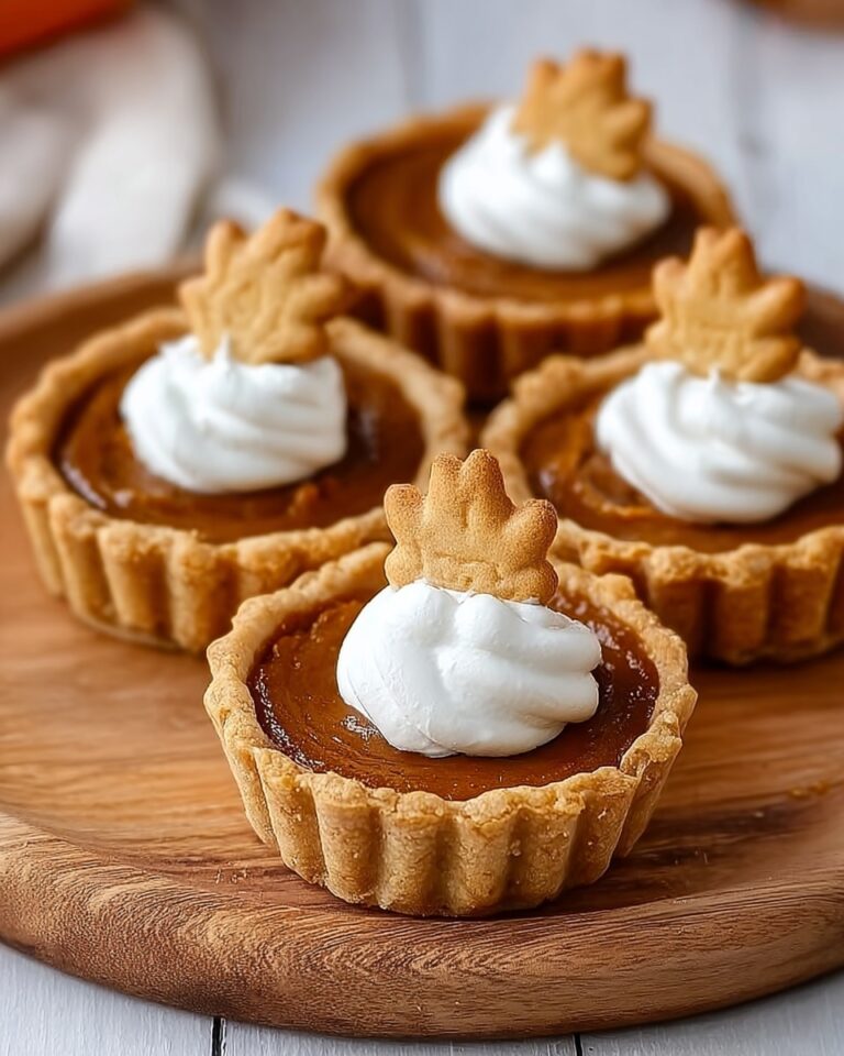 Mini Pumpkin Pies – A Perfect Bite-Sized Dessert for the Holidays Recipe