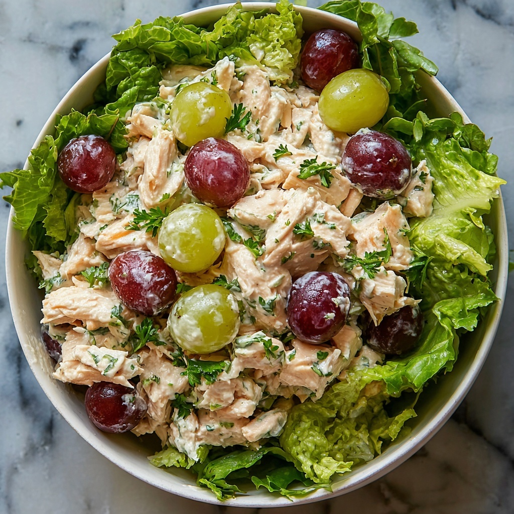 High Protein Chicken Salad Recipe - Recipe Image