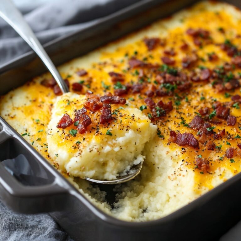 Loaded Cheesy Cauliflower Rice with Bacon Recipe
