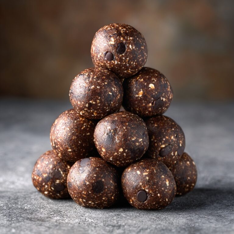 Double Chocolate Energy Balls Recipe
