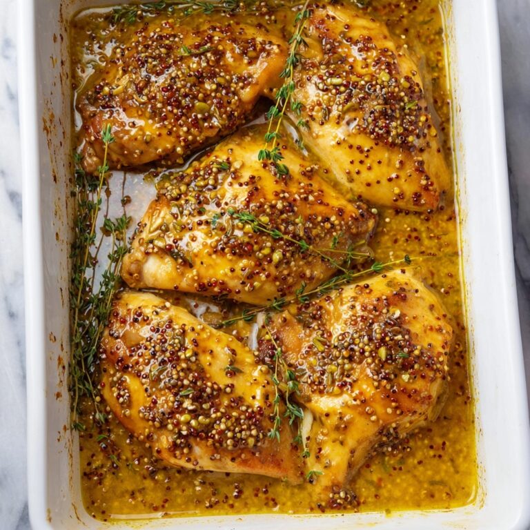 Baked Honey Mustard Chicken Breast Recipe