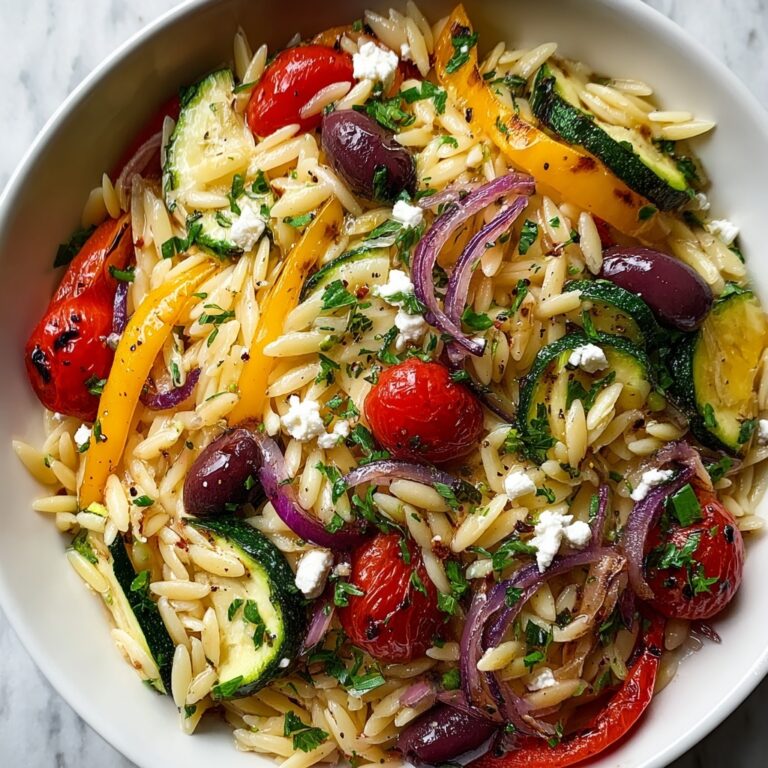 Herbed Mediterranean Orzo Dinner Recipe
