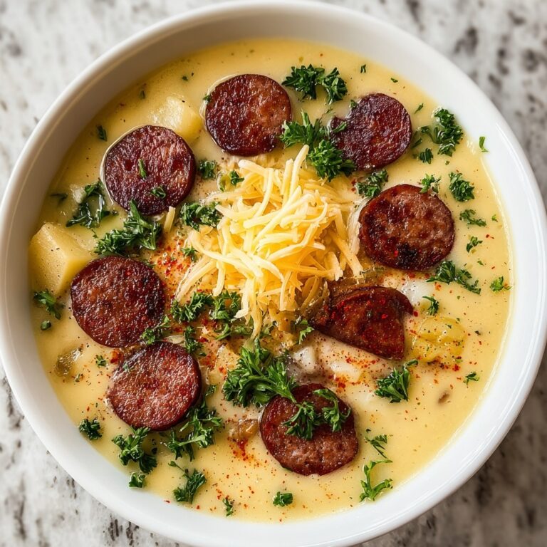 Creamy Chorizo Potato Soup Recipe