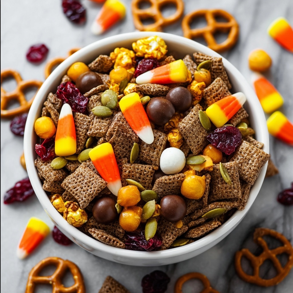 Sweet and Salty Fall Snack Mix Recipe - Recipe Image