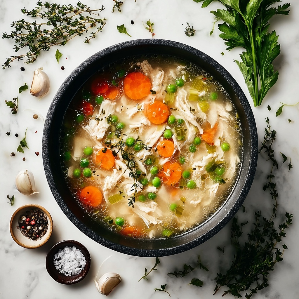 Cozy Chicken and Stars Soup Recipe - Recipe Image