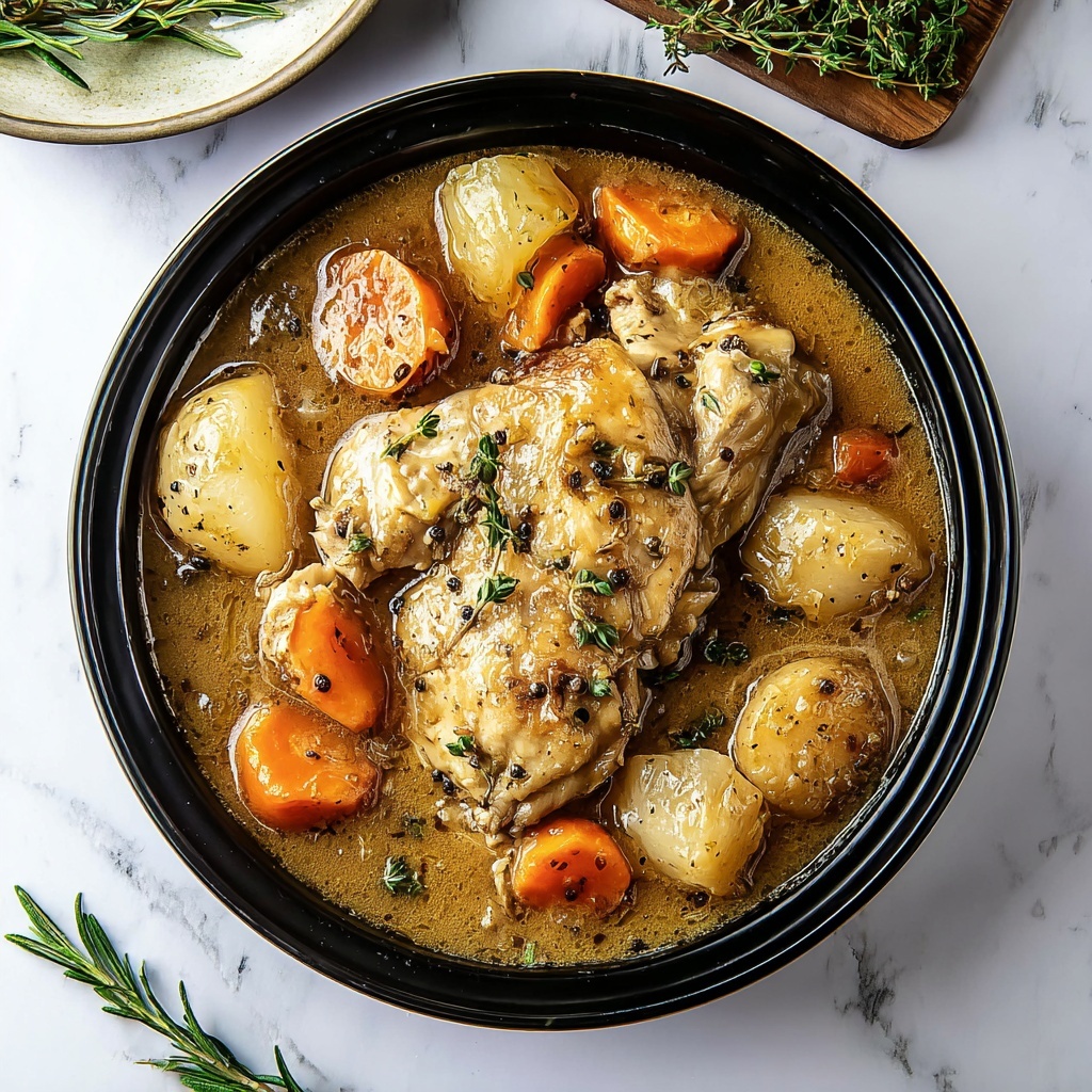 Slow Cooker Chicken and Gravy Recipe - Recipe Image