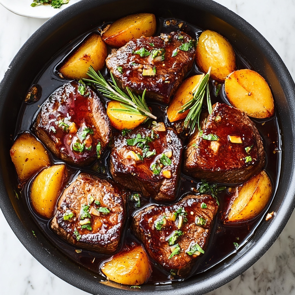 Sweet Honey Garlic Pork Chops Recipe - Recipe Image