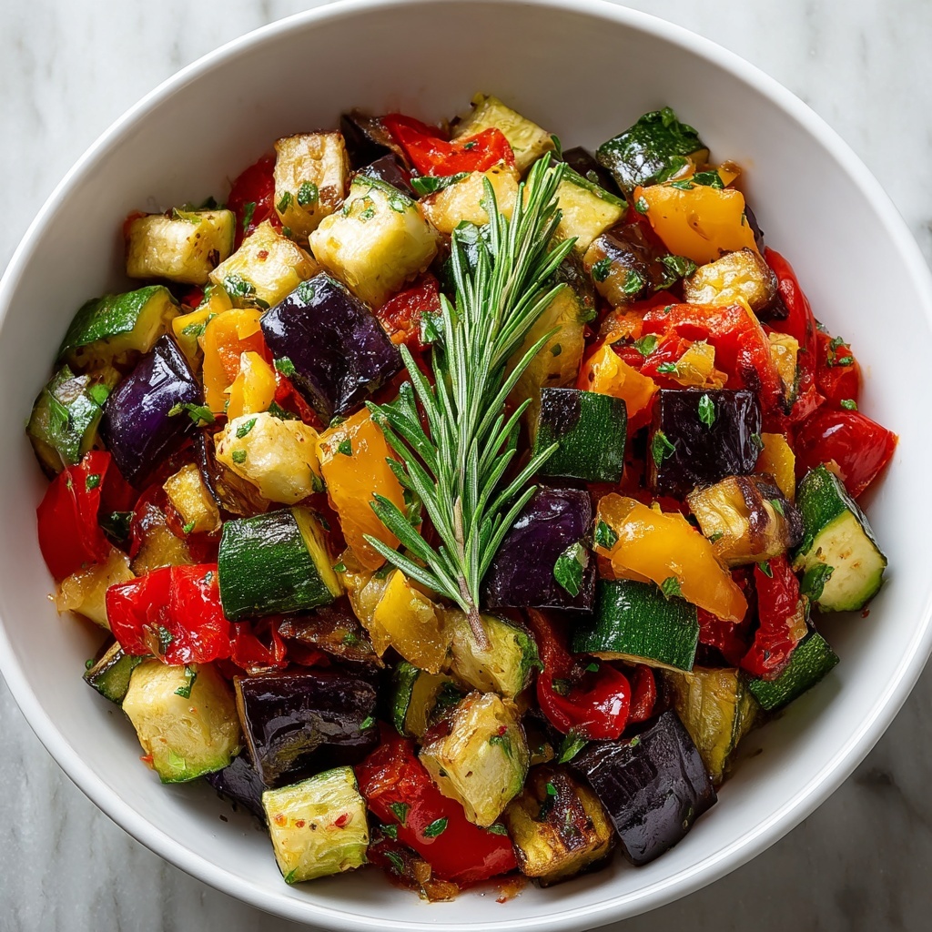 Savory Provençal Vegetable Ratatouille Recipe - Recipe Image