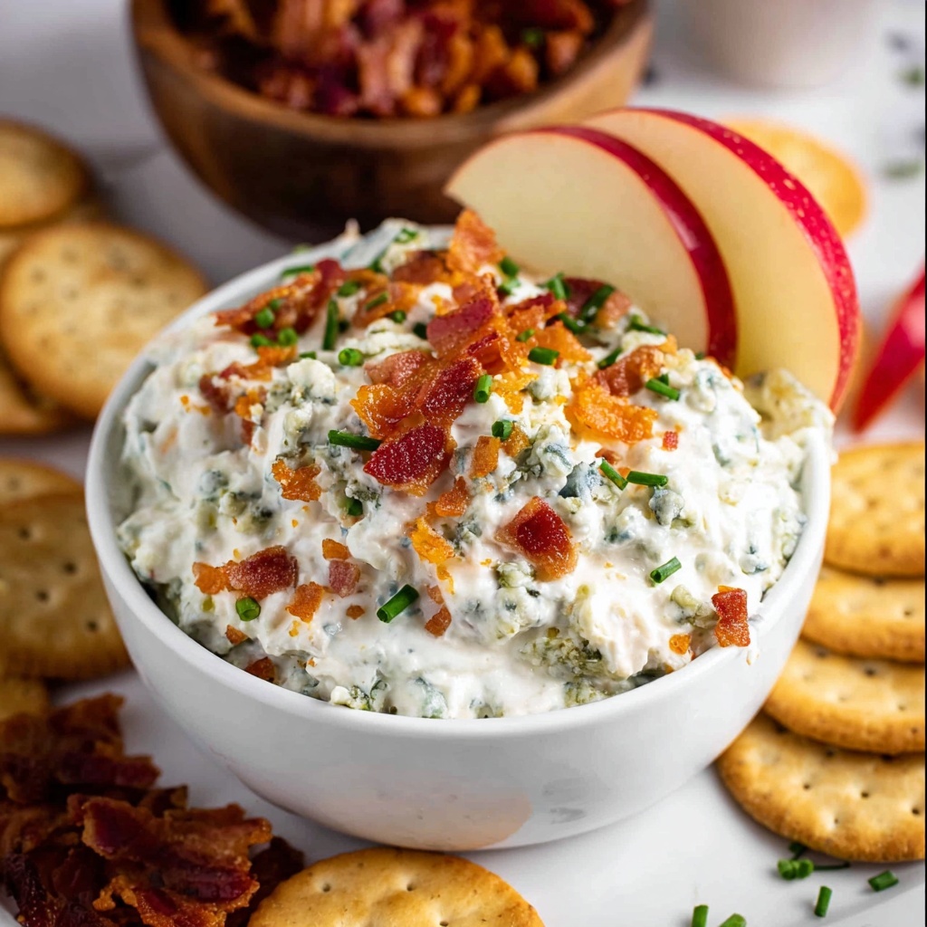 Bacon Blue Cheese Dip Recipe - Recipe Image