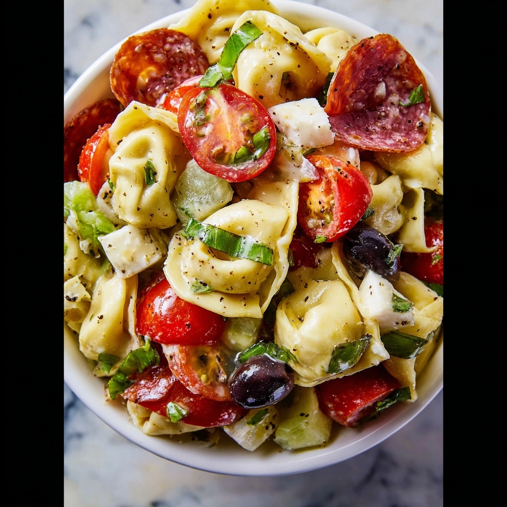 Tortellini Pasta Salad Recipe - Recipe Image