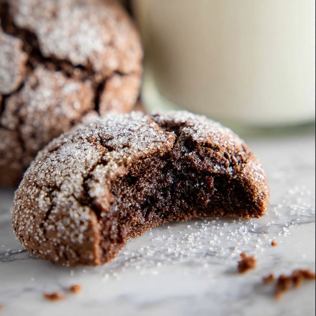 Mexican Hot Chocolate Cookies (Chocolate Snickerdoodles) Recipe - Recipe Image