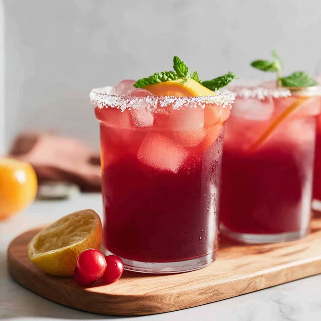 Cranberry Margarita Recipe - Recipe Image