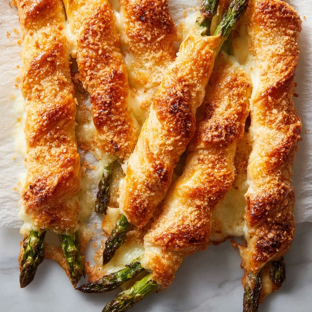 Asparagus Crescent Rolls with Parmesan and Prosciutto Recipe - Recipe Image