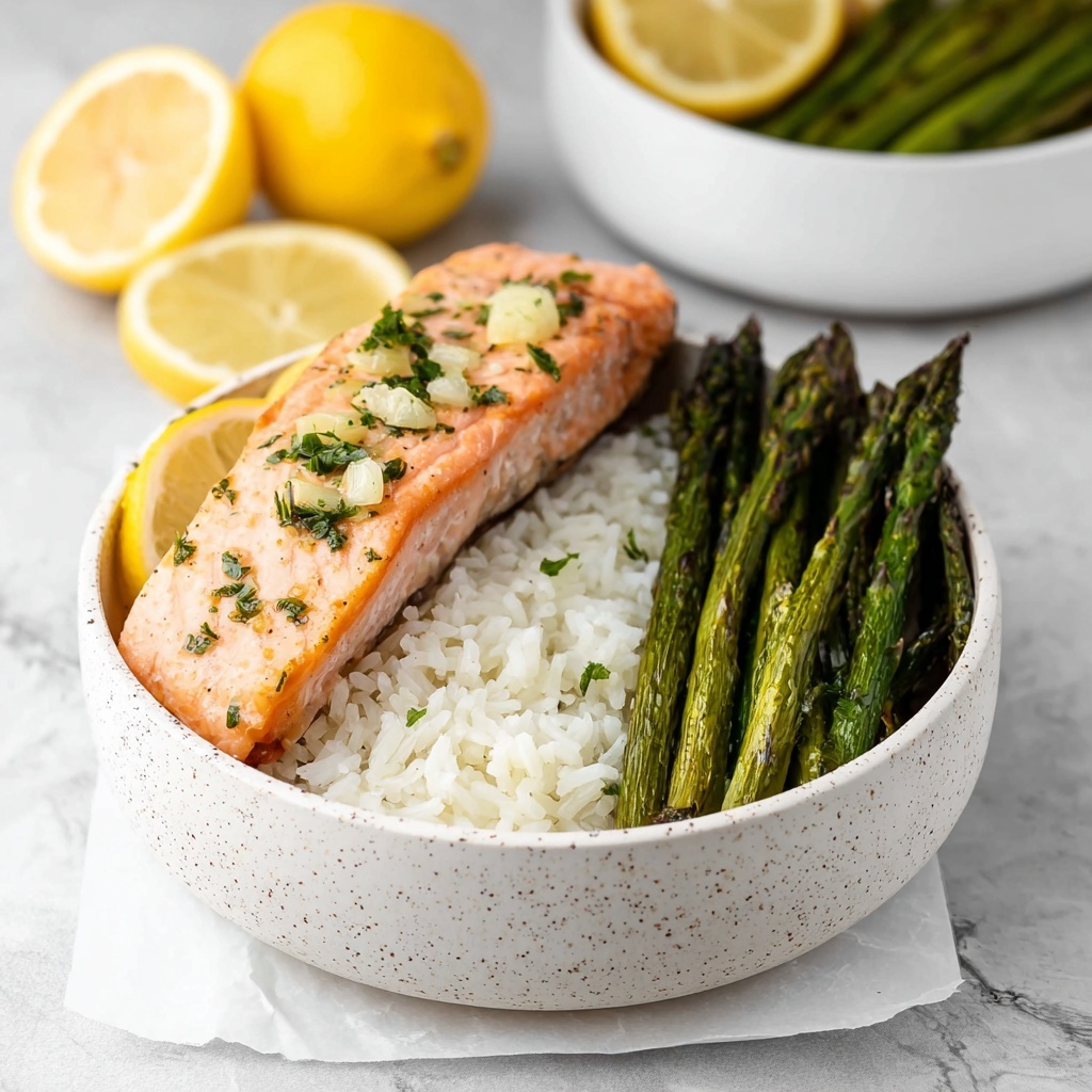 Sheet Pan Lemon Salmon with Asparagus Recipe - Recipe Image