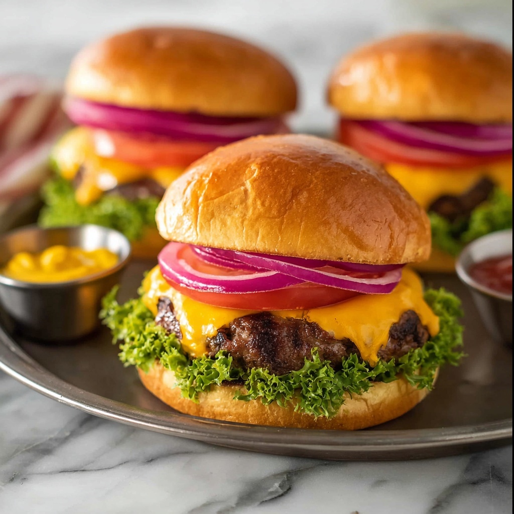 Baked Hamburgers Recipe - Recipe Image