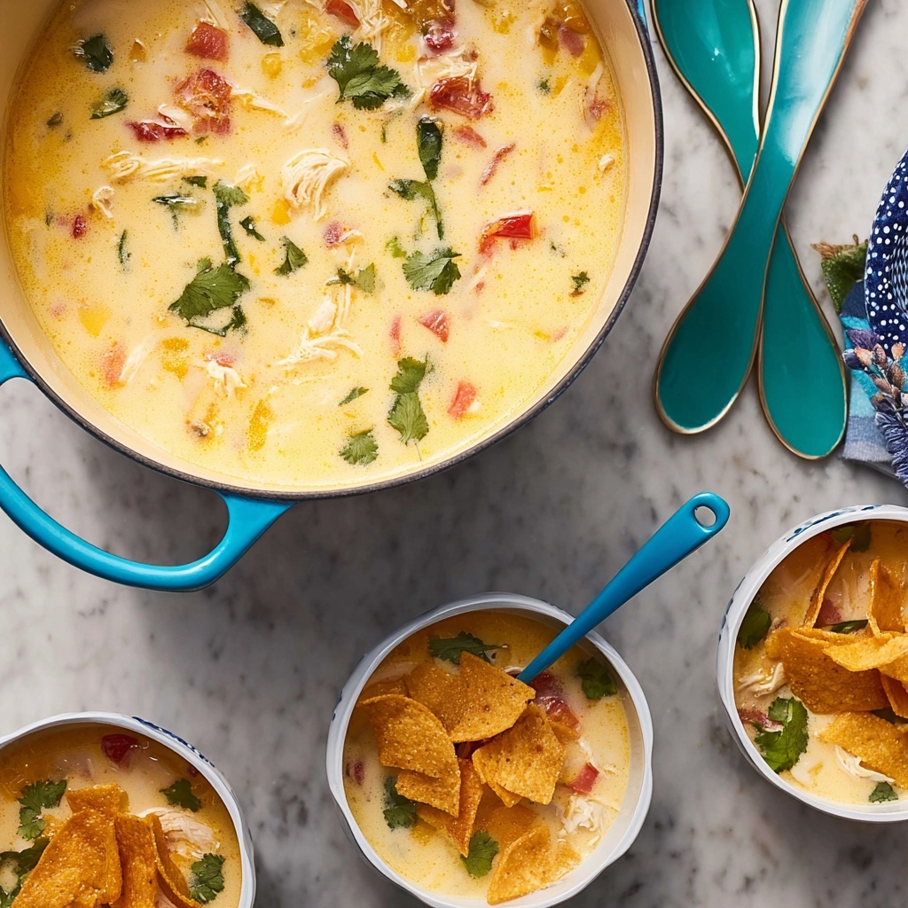 Mexican Cheesy Chicken Chowder Recipe - Recipe Image