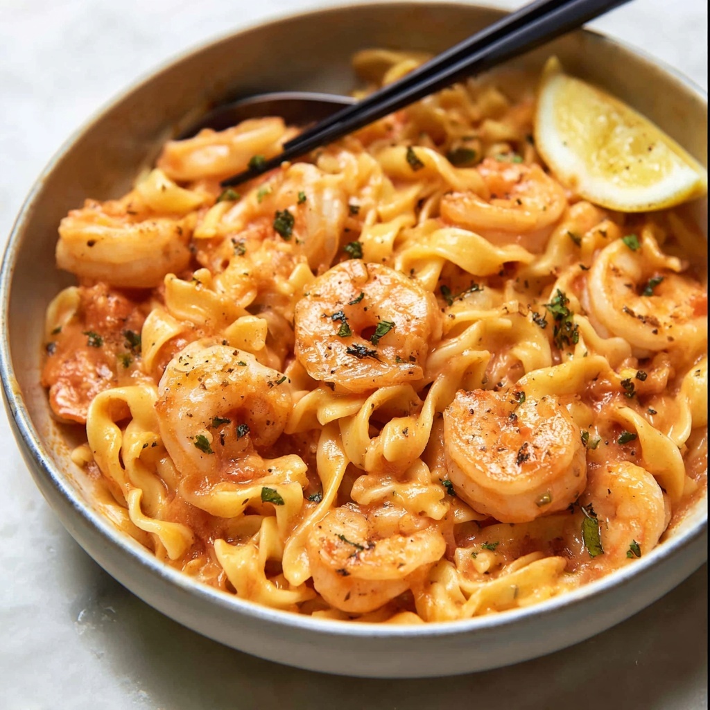 Spicy Chilli Prawn Pasta Recipe - Recipe Image
