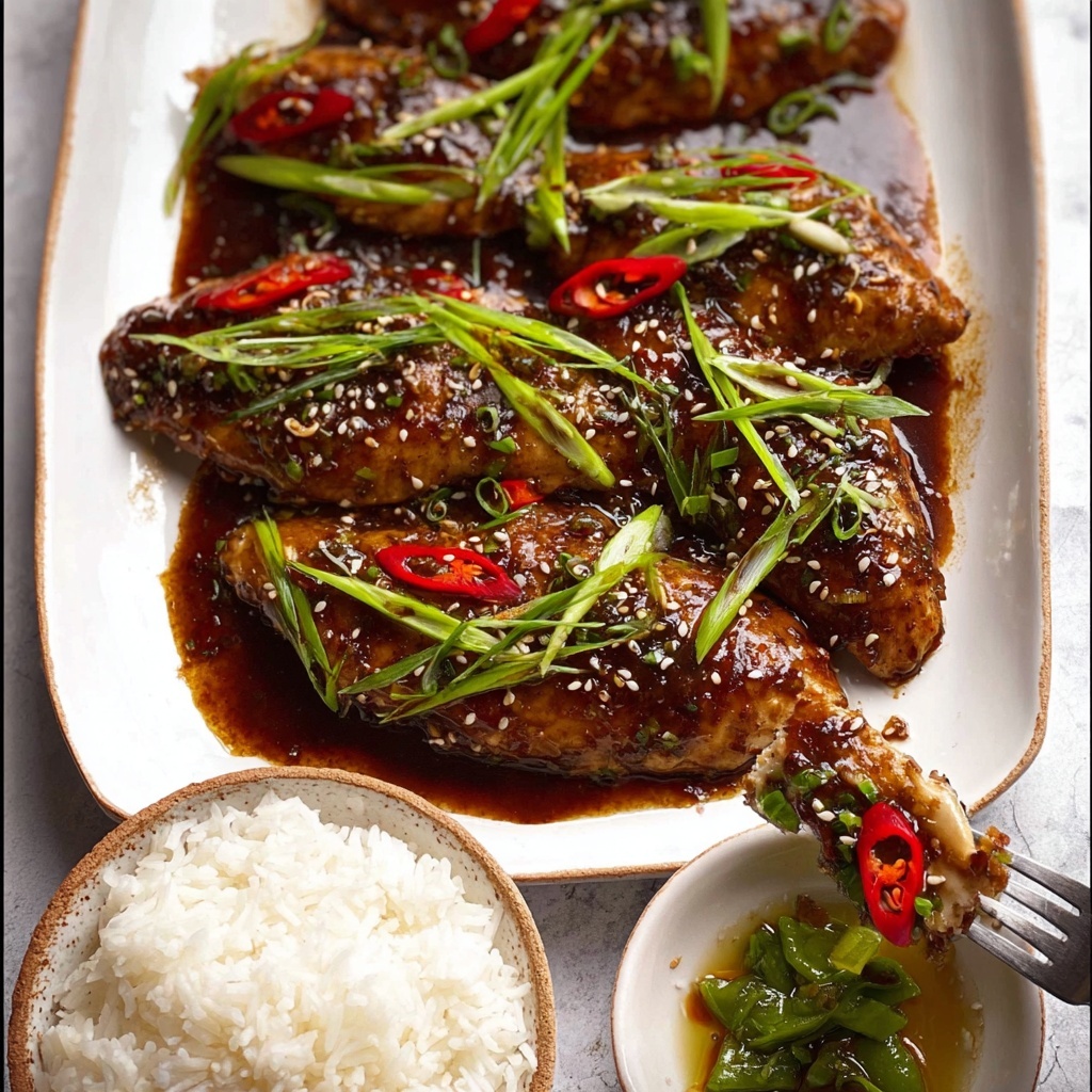 Asian Glazed Baked Barramundi Recipe - Recipe Image