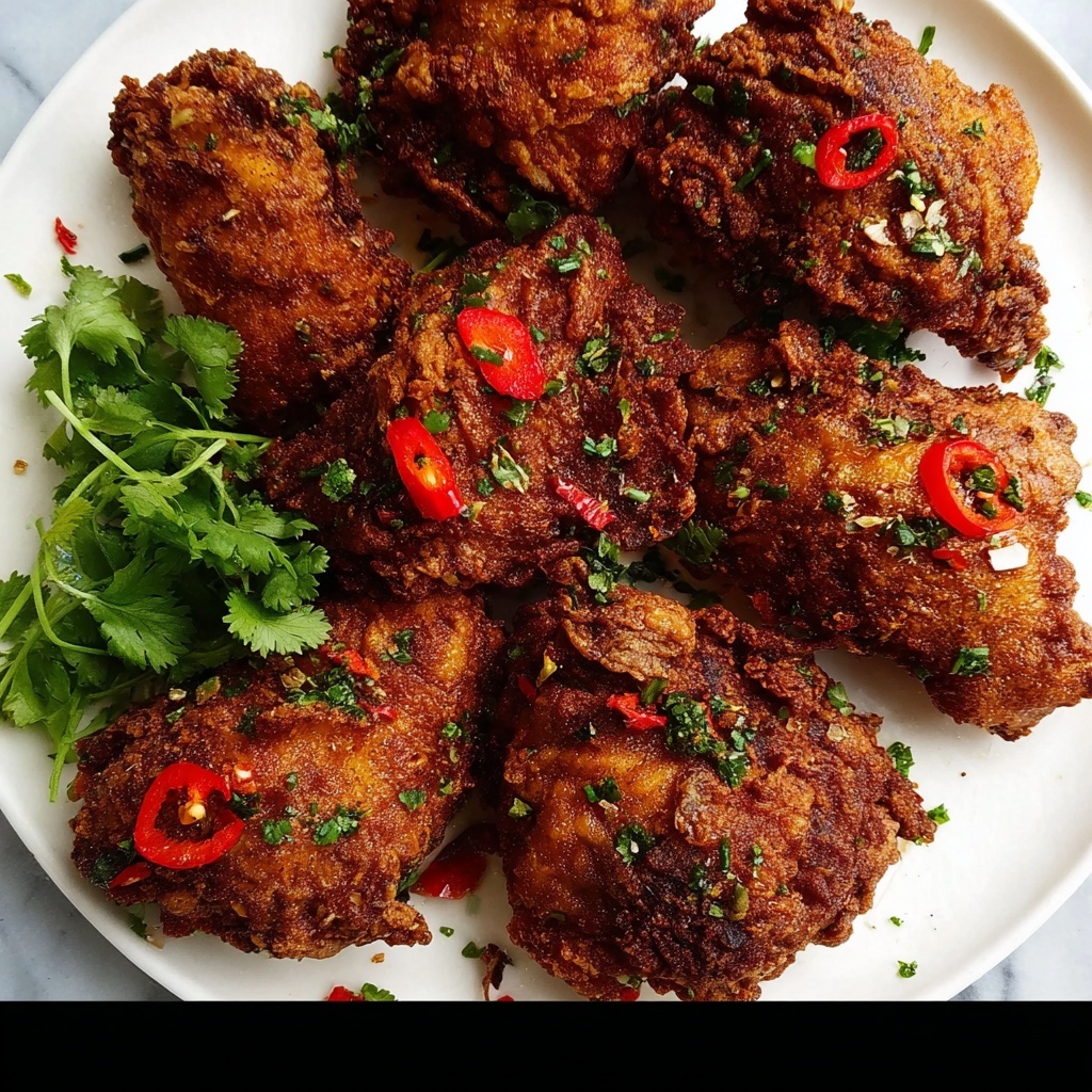 Ayam Goreng (Malaysian Fried Chicken) Recipe - Recipe Image