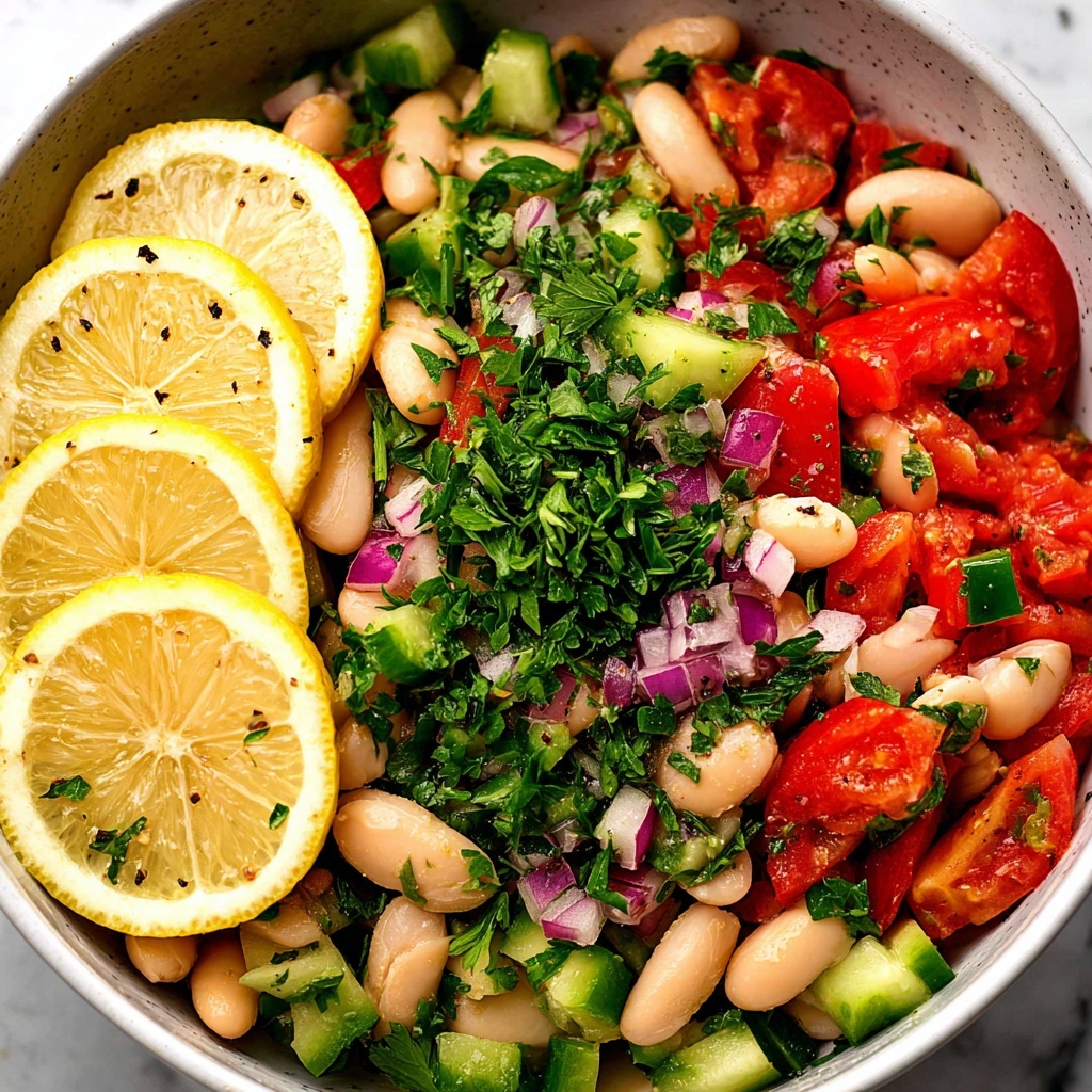 Tabbouleh White Bean Salad Recipe - Recipe Image