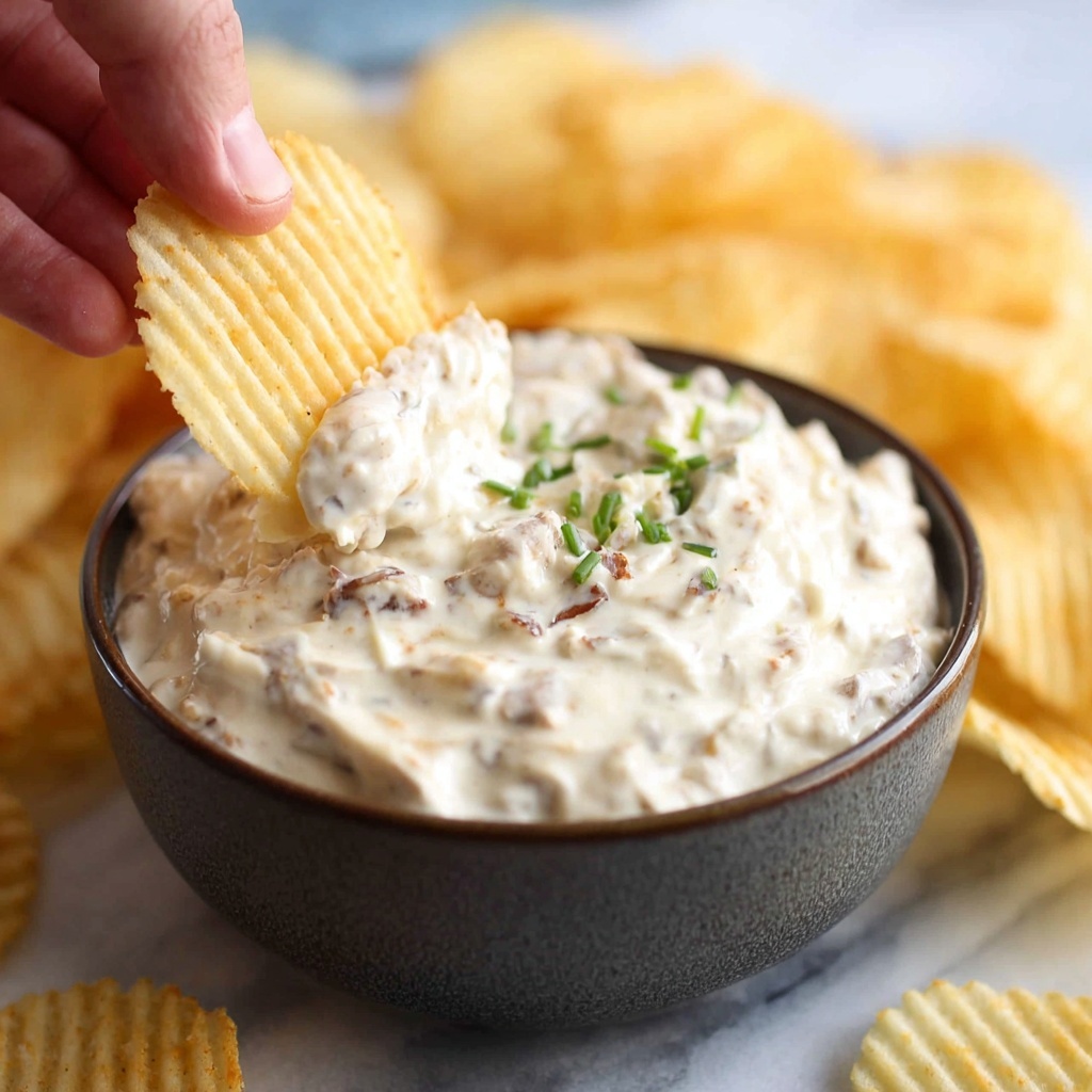 Homemade French Onion Dip Recipe - Recipe Image